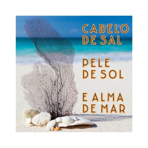 Porta copo/ ímã decorativo Alma de mar