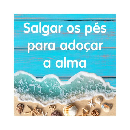 Porta copo/ ímã decorativo Salgar os pés