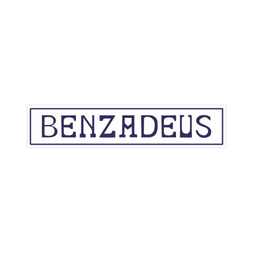 Placa decorativa 6x28 cm Benzadeus