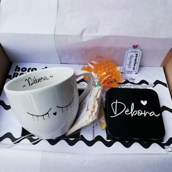 Relachá - Kit de Chá Personalizado Presente Aniverário / Grati