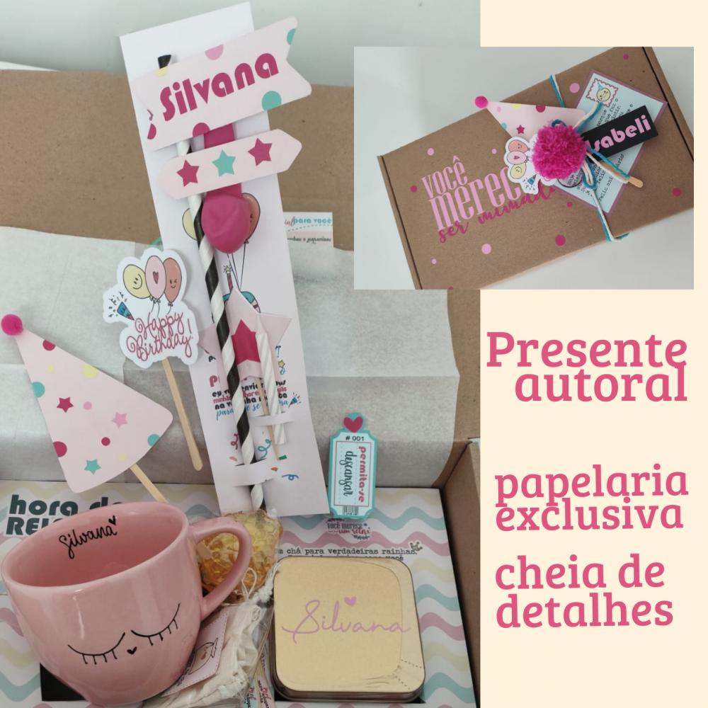 Presente de Aniversário / Agradecimento Relachá - Kit de Chá P