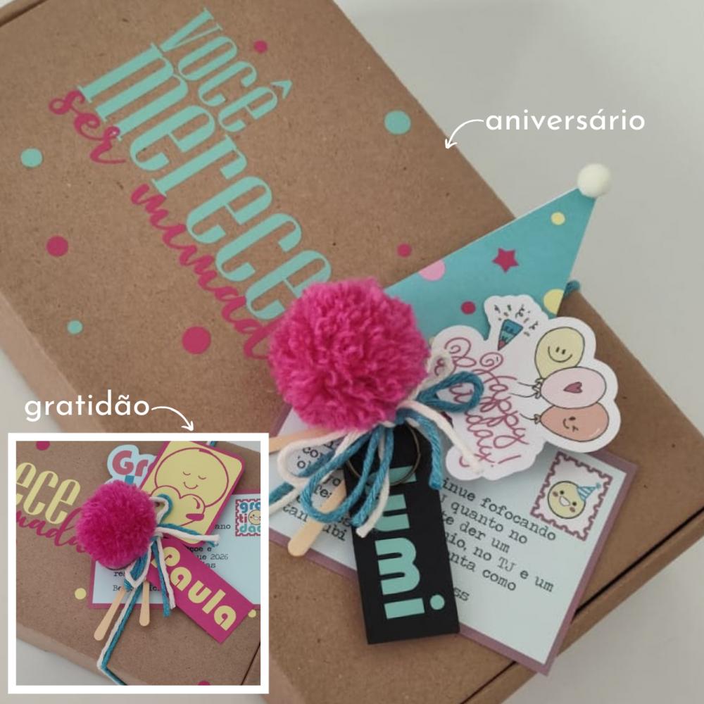 Presente de Aniversário / Agradecimento Relachá - Kit de Chá P