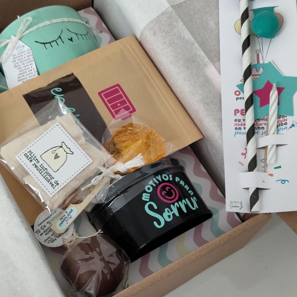 Presente de Aniversário ou Gratidão Kit Dose para o Coração
