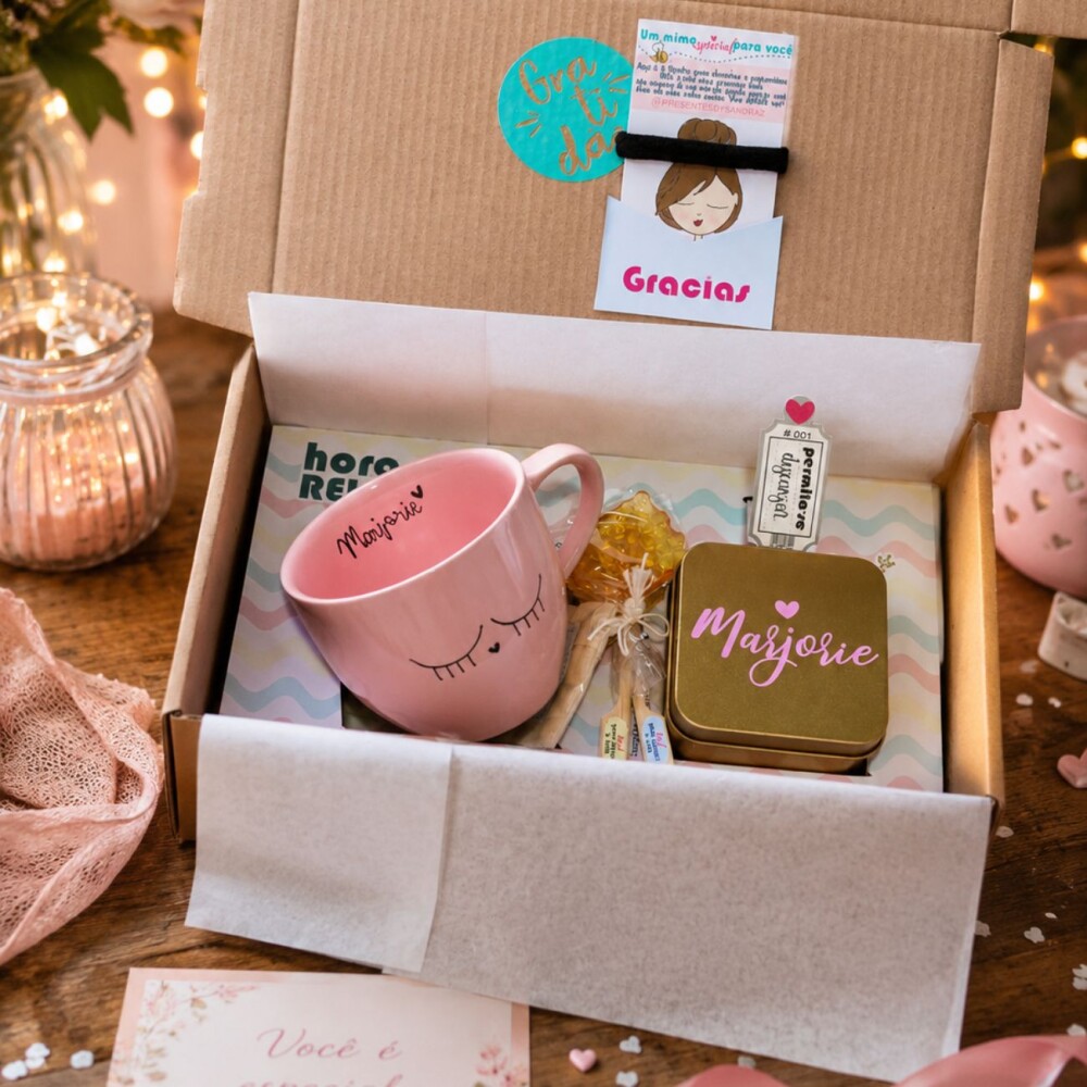 Presente Feminino Criativo | Kit Autocuidado Personalizado Spa