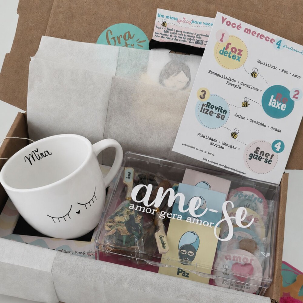 Kit Você Merece 4 Momentos Aniversário ou Agradecimento