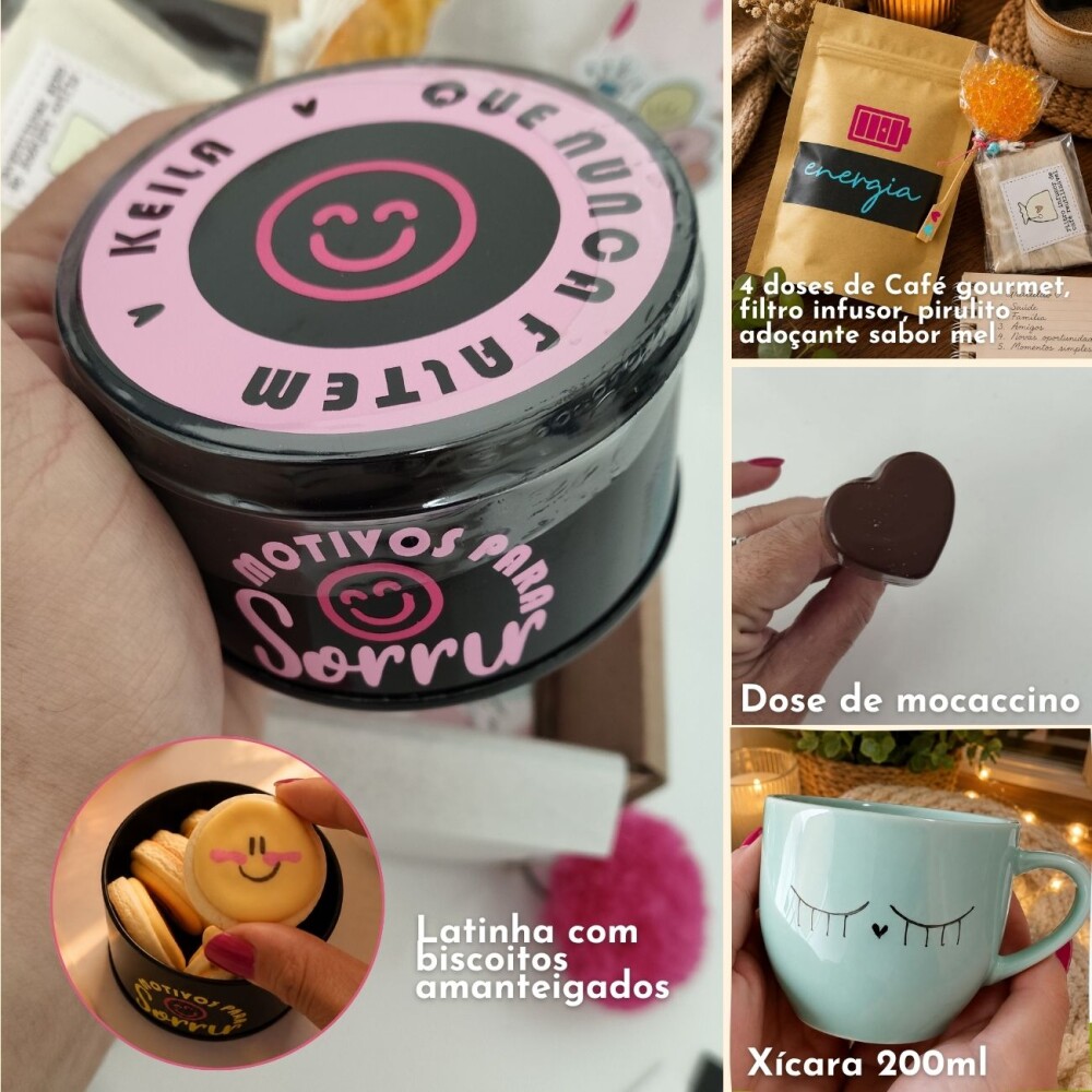 Presente de Aniversário ou Gratidão Kit Dose para o Coração
