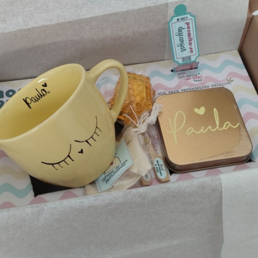 Presente Feminino Criativo | Kit Autocuidado Personalizado Spa
