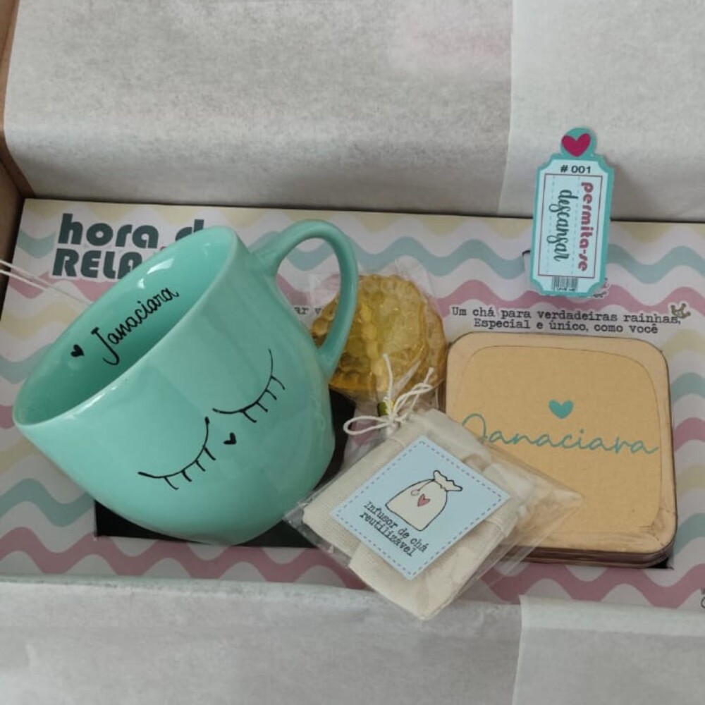 Presente Feminino Criativo | Kit Autocuidado Personalizado Spa