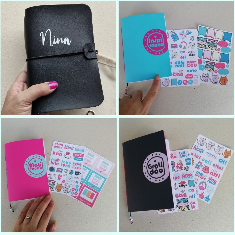 Kit Seja Sua Propria Inspiração Presente Personalizado Hobby -