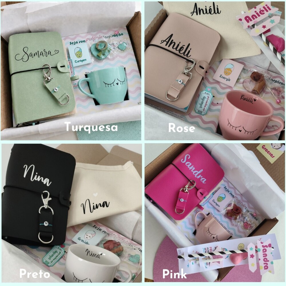 Kit Seja Sua Propria Inspiração Presente Personalizado Hobby - 