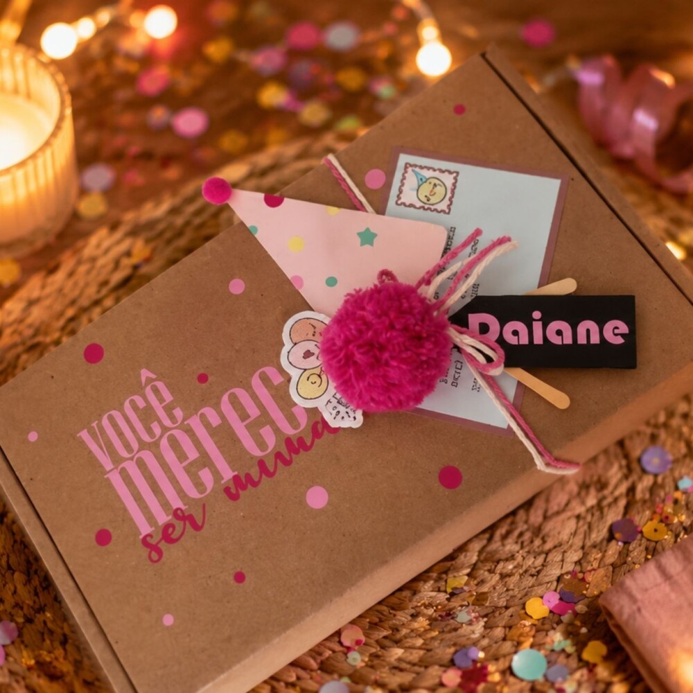 Adicione Primeiro a Caixa Você Merece para Montar Seu Presente