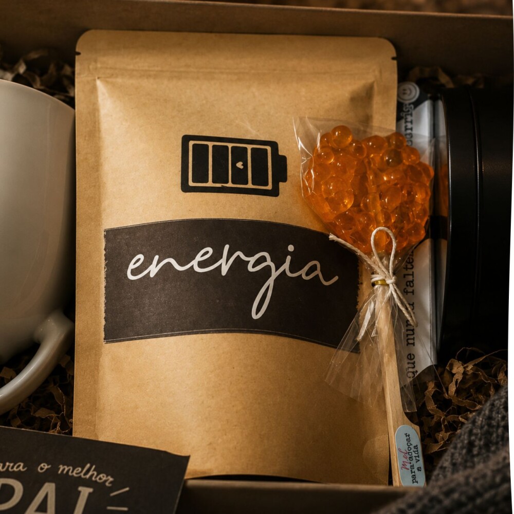 Dose de Energia Melhor Pai - Complemente Seu Presente do Papai