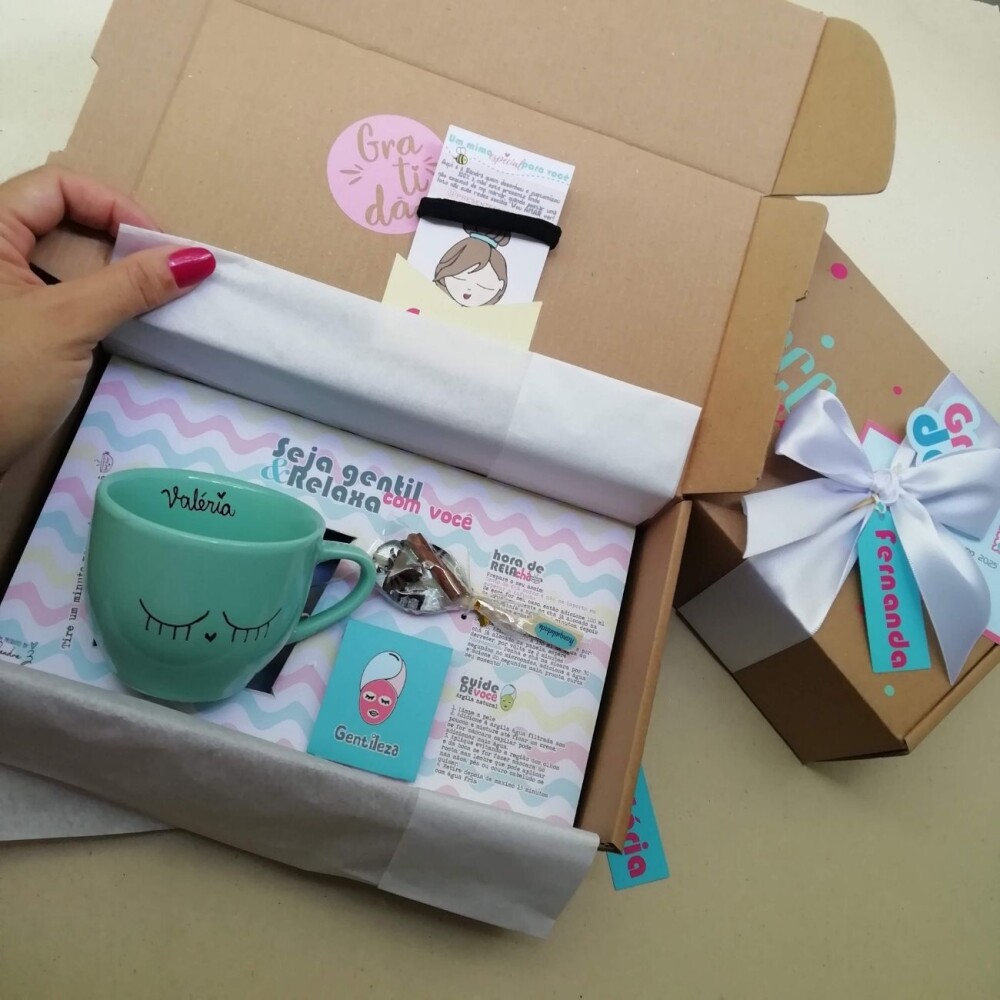 Presente Corporativo Personalizado - Presente Autocuidado