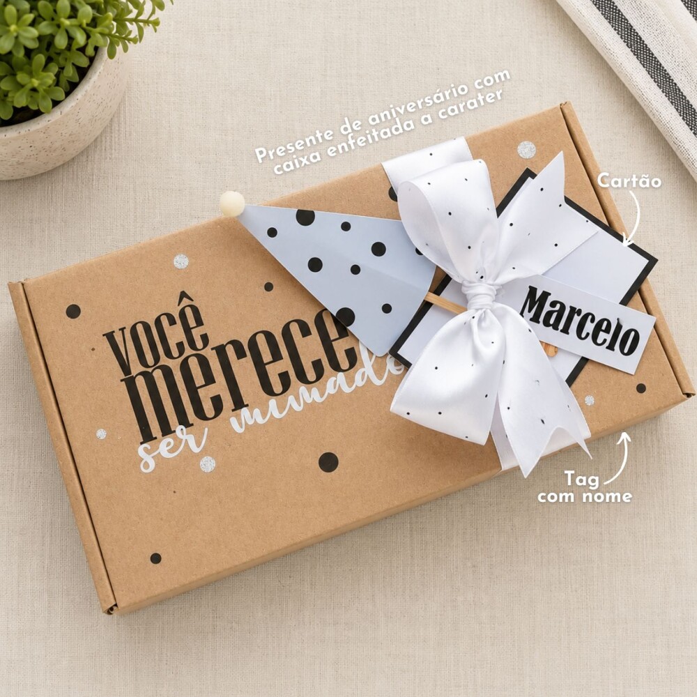Kit Presente Personalizado para o Dia dos Pais | Chá Relaxante c
