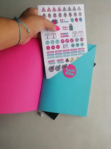Caderno A5 pautado