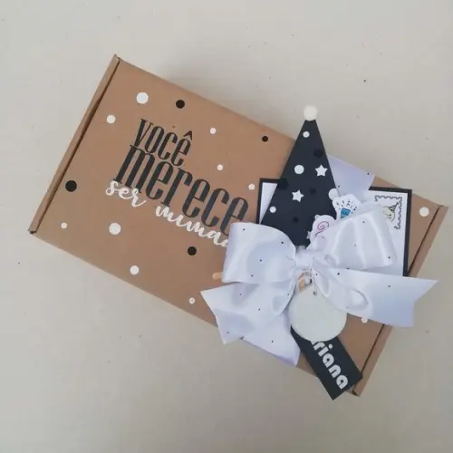 Presente Agradecimento Aniversário Branco - Kit Dose para o Cora