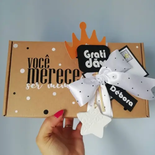Relachá - Kit de Chá Personalizado Presente Aniverário / Grati