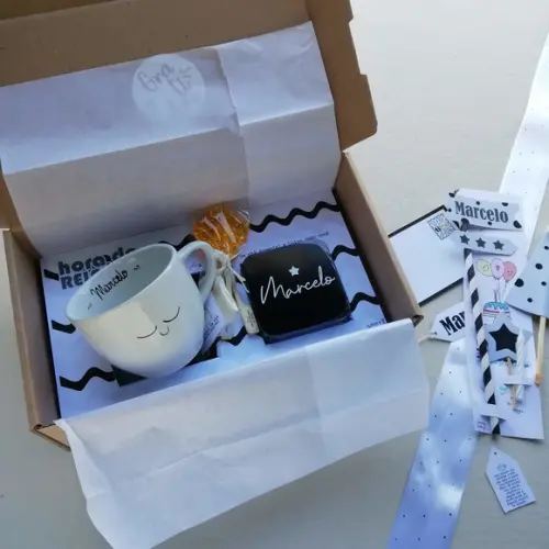 Relachá - Kit de Chá Personalizado Masculino