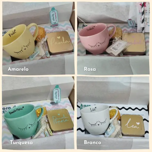 Presente de Aniversário / Agradecimento Relachá - Kit de Chá P
