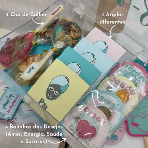 Kit Você Merece 4 Momentos Aniversário ou Agradecimento