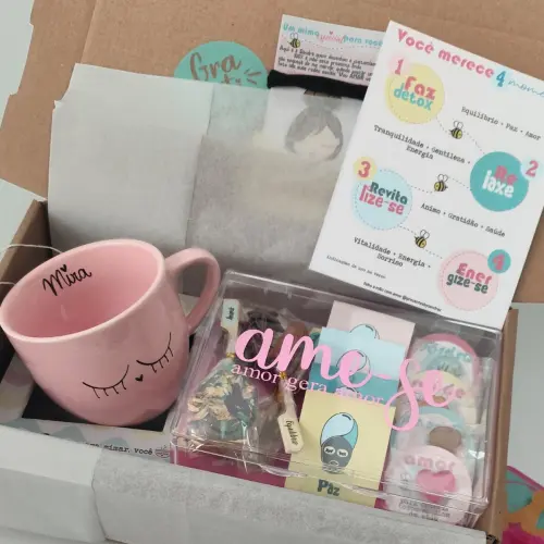 Kit Você Merece 4 Momentos Aniversário ou Agradecimento