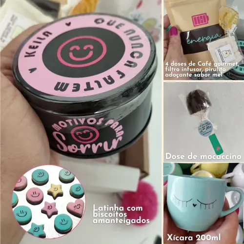 Presente de Aniversário ou Gratidão Kit Dose para o Coração
