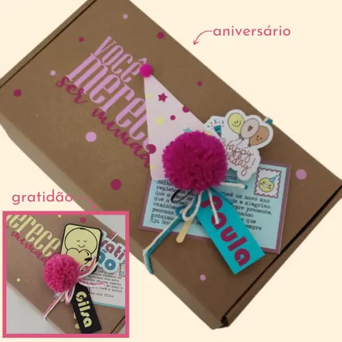 Presente de Aniversário ou Gratidão Kit Dose para o Coração