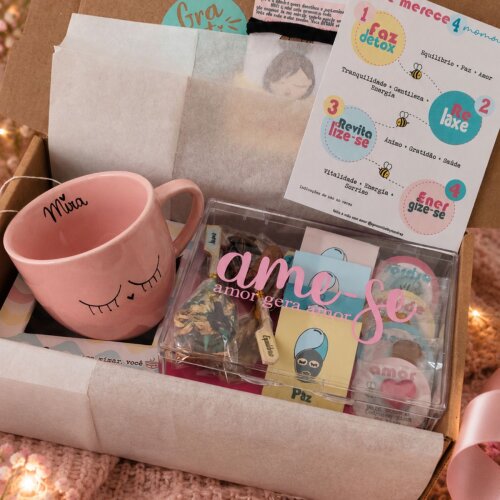 Kit Você Merece 4 Momentos Aniversário ou Agradecimento