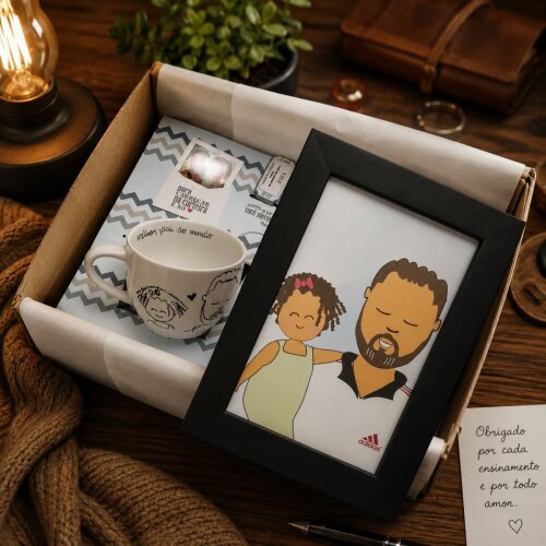 Presente Dia dos Pais Personalizado Afetivo Diferente Criati