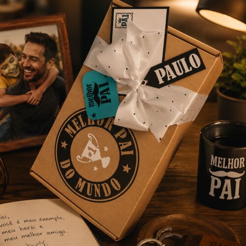 Dose para o Coração para Papai Presente Criativo Dia do Pai