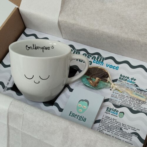 Kit com 10 Presente Corporativo - Kit de autocuidado personalizad