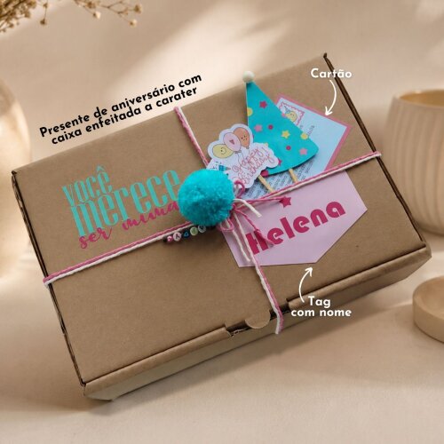 Kit Presente Feminino Personalizado Spa Relaxamento com Caneca Ch