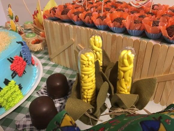 Tubete Milho Festa Junina Pronta Entrega!