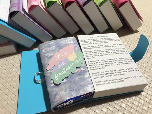 Caixinha Livro Dia dos Professores