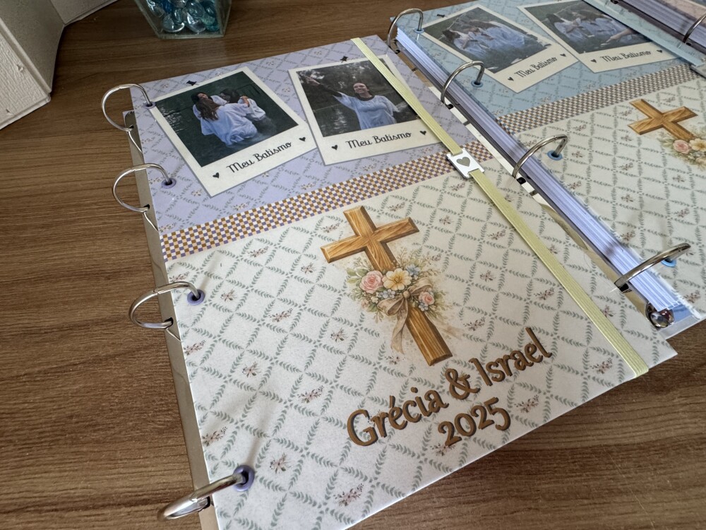 Fichário A4 - Caderno, Planner ou Agenda