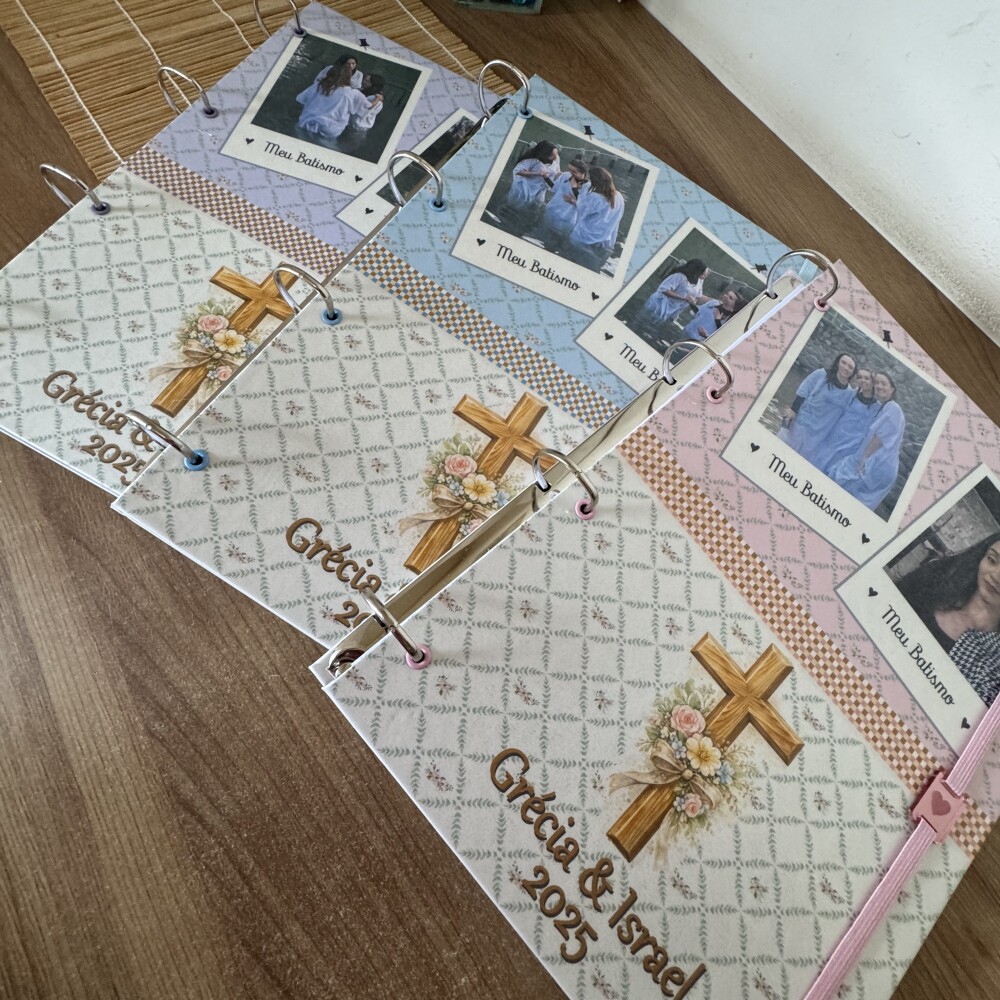 Fichário A4 - Caderno, Planner ou Agenda