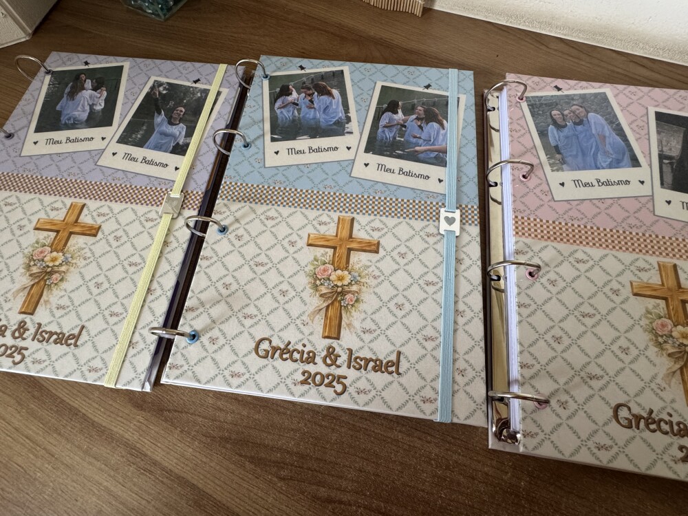 Fichário A4 - Caderno, Planner ou Agenda