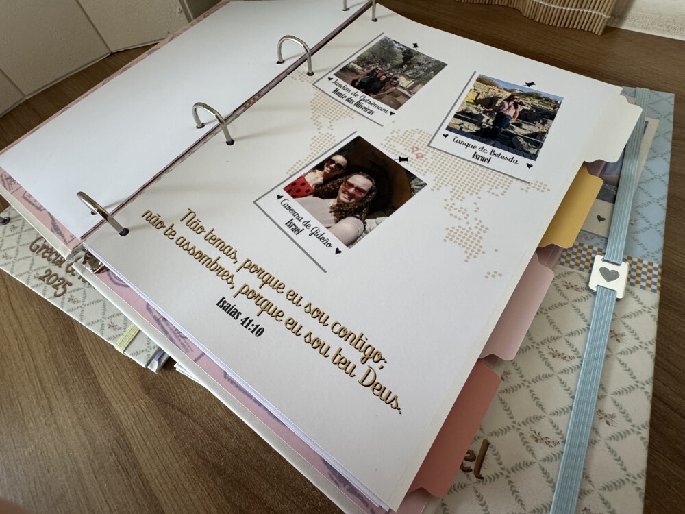 Fichário A4 - Caderno, Planner ou Agenda