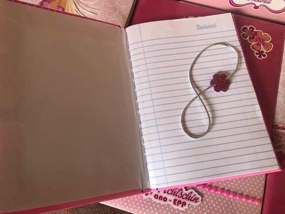 Agenda Barbie - Caderno Brochura (plastificado)