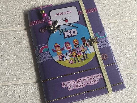 Agenda Pk Xd Luxo - Caderno Brochura (plastificado)
