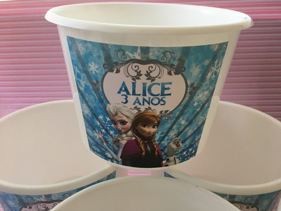 Baldinho de Pipoca 1,5l Frozen