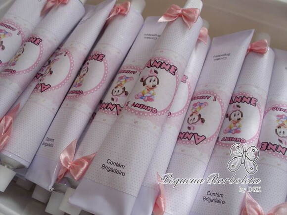 Bisnaga Minnie rosa