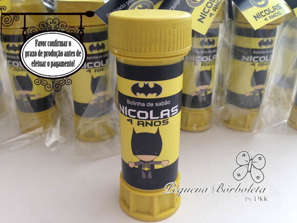 Bolinha de Sabão Batman