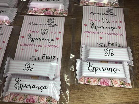 Brinde Páscoa - flyer com chocolates