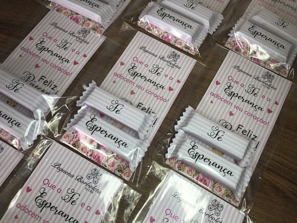 Brinde Páscoa - flyer com chocolates