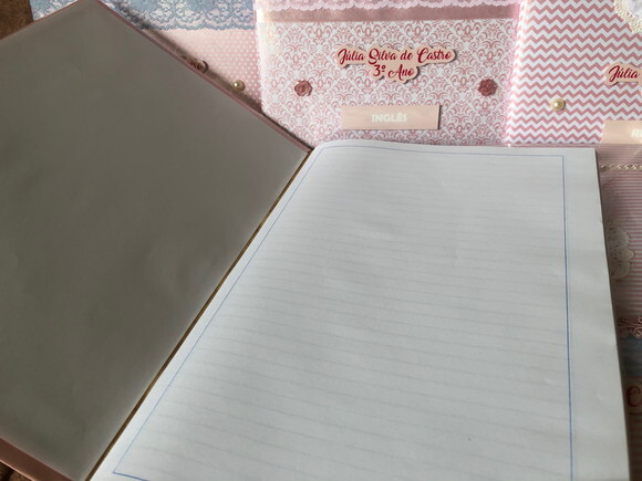 Caderno Alibombom Bailarina Luxo (plastificado)