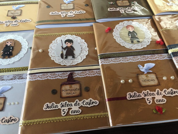 Caderno Alibombom Harry Potter (plastificado)