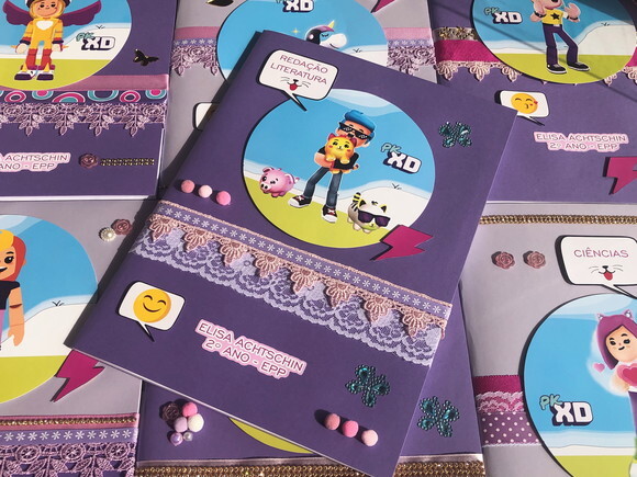 Caderno Alibombom Pk Xd