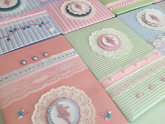 Caderno Brochura Bailarina Luxo