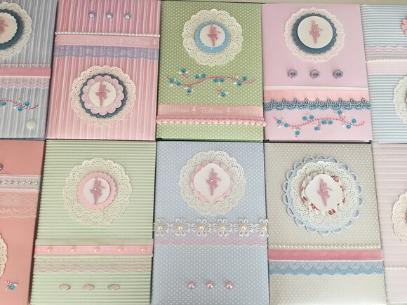 Caderno Brochura Bailarina Luxo